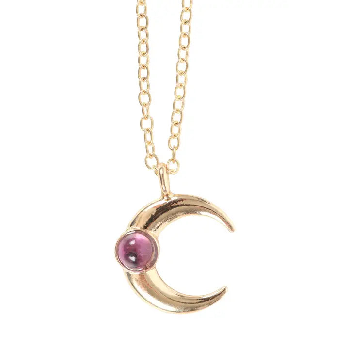 The Moon Celestial Amethyst Necklace