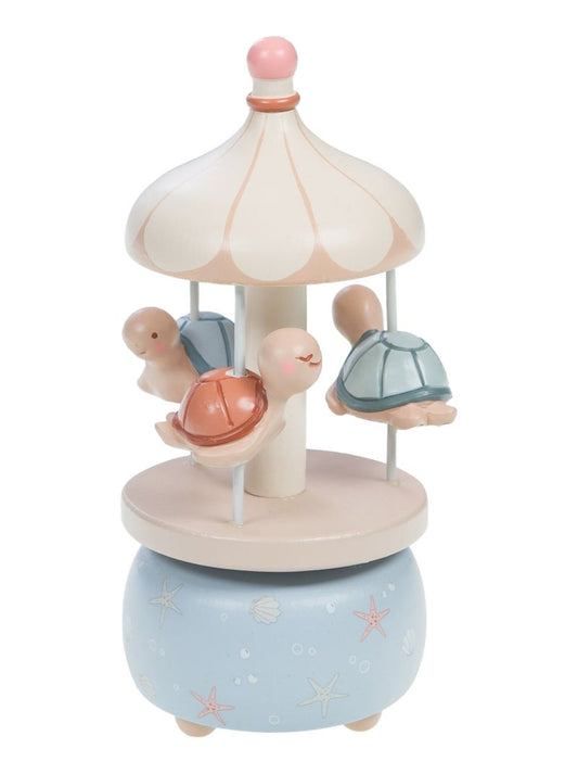 Turtle musical carousel