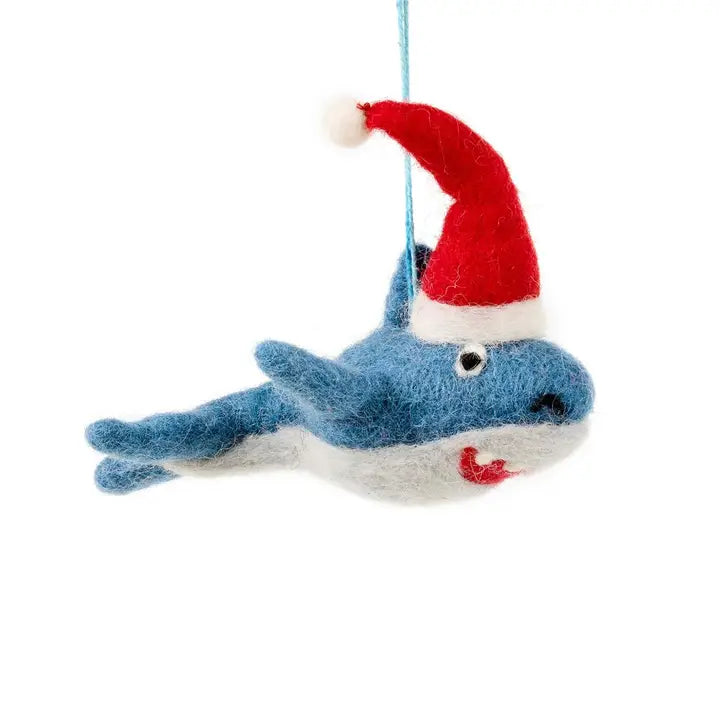 Christmas Decoration Felt Shark