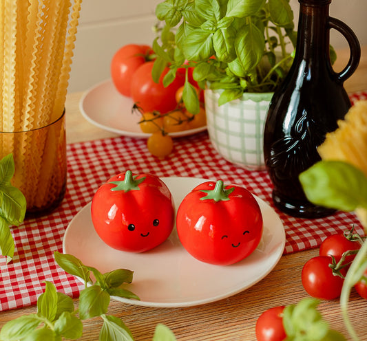 Tomato Salt & Pepper Shakers