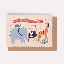 Welcome little one card