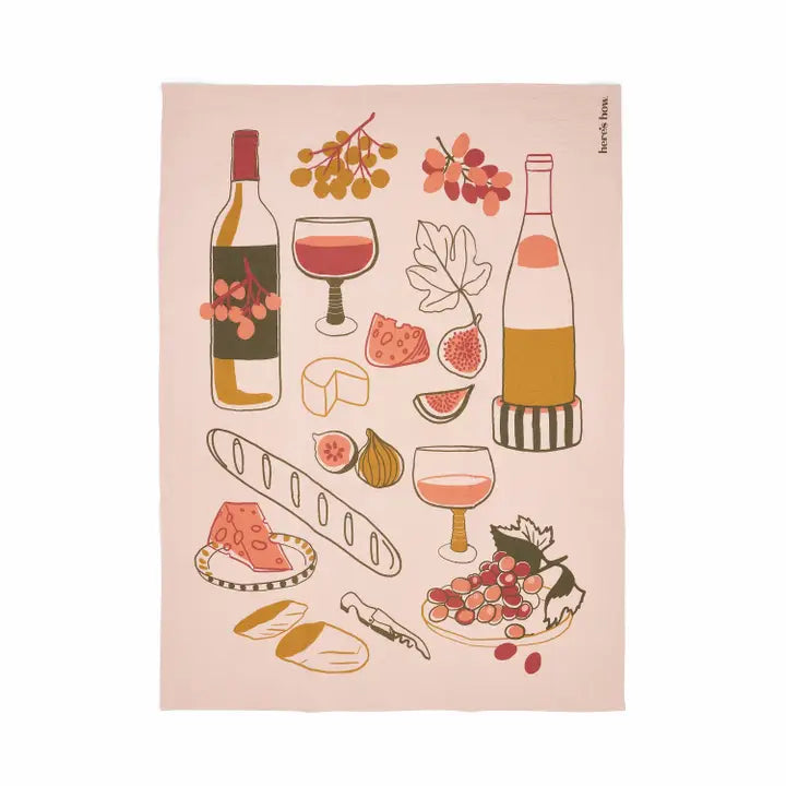 Wine Tea Towel