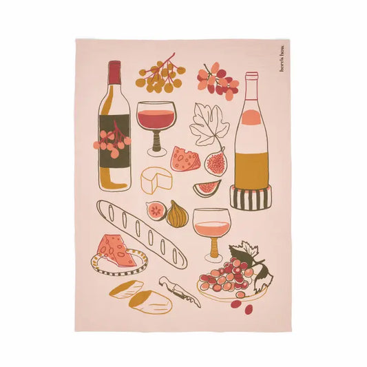 Wine Tea Towel