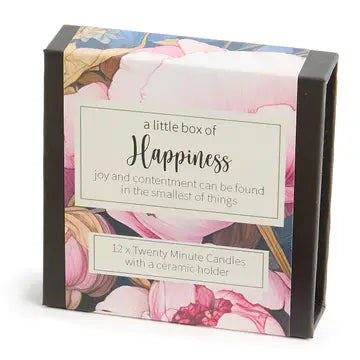 Twenty Minute Candles with Affirmation Cards