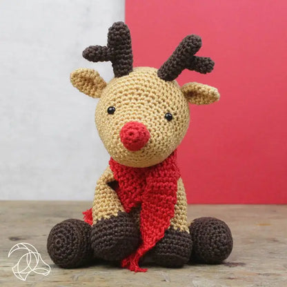 Diy Crochet Kit Rudolf Reindeer