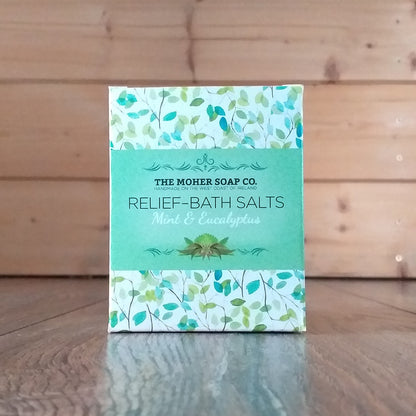 Relief Bath Salts - Mint & Eucalyptus