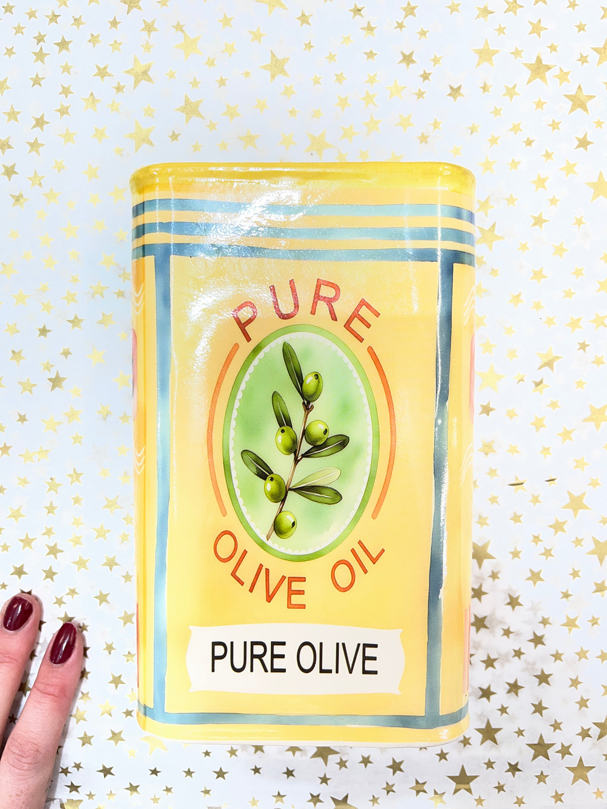 Olive oil vase
