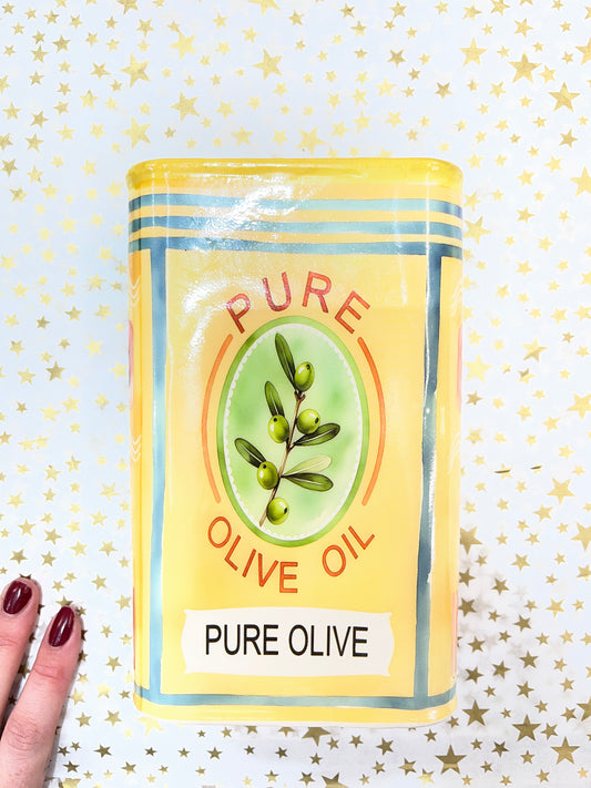 Olive oil vase
