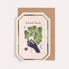 Good luck card