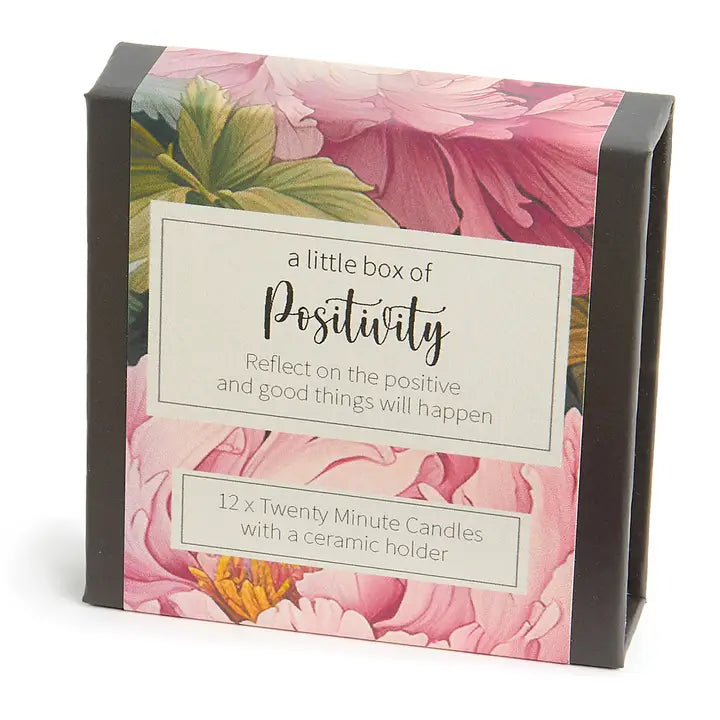 Twenty Minute Candles with Affirmation Cards