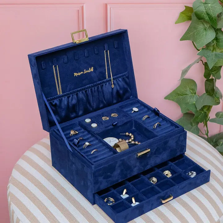 Velvet Jewellery Box