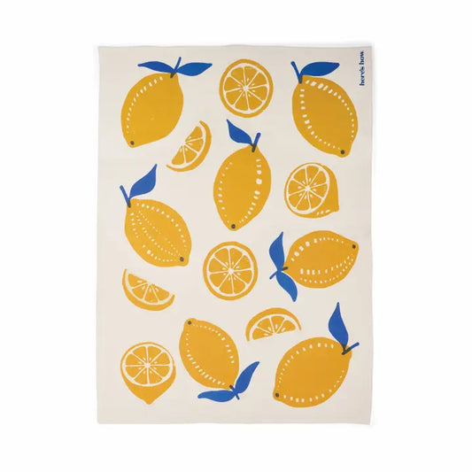Lemons Tea Towel