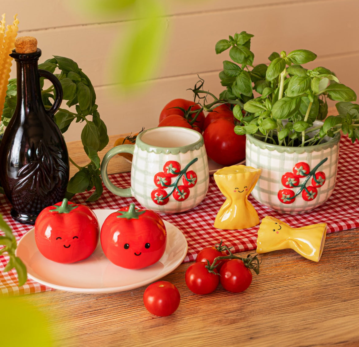 Pasta  Salt & Pepper Shakers