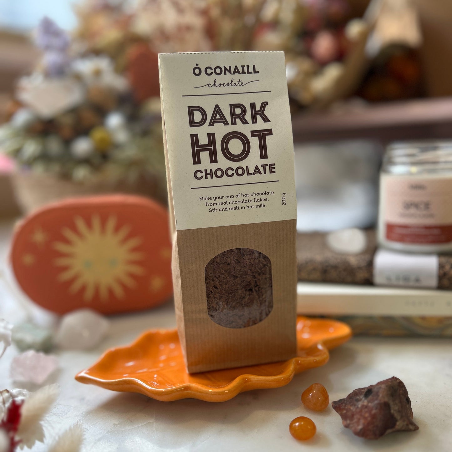 Hot Chocolate Flakes - Ó Conaill Chocolate