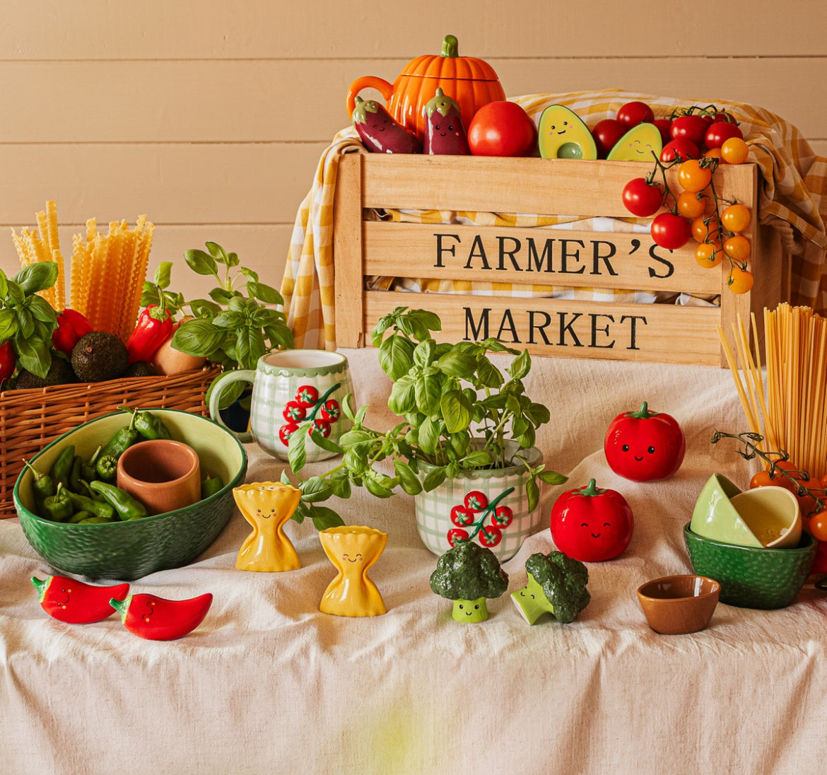 Pasta  Salt & Pepper Shakers