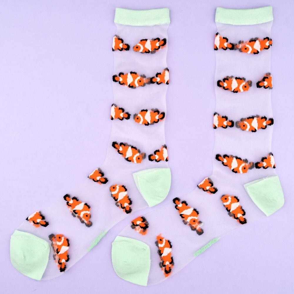 Clownfish Sheer Socks