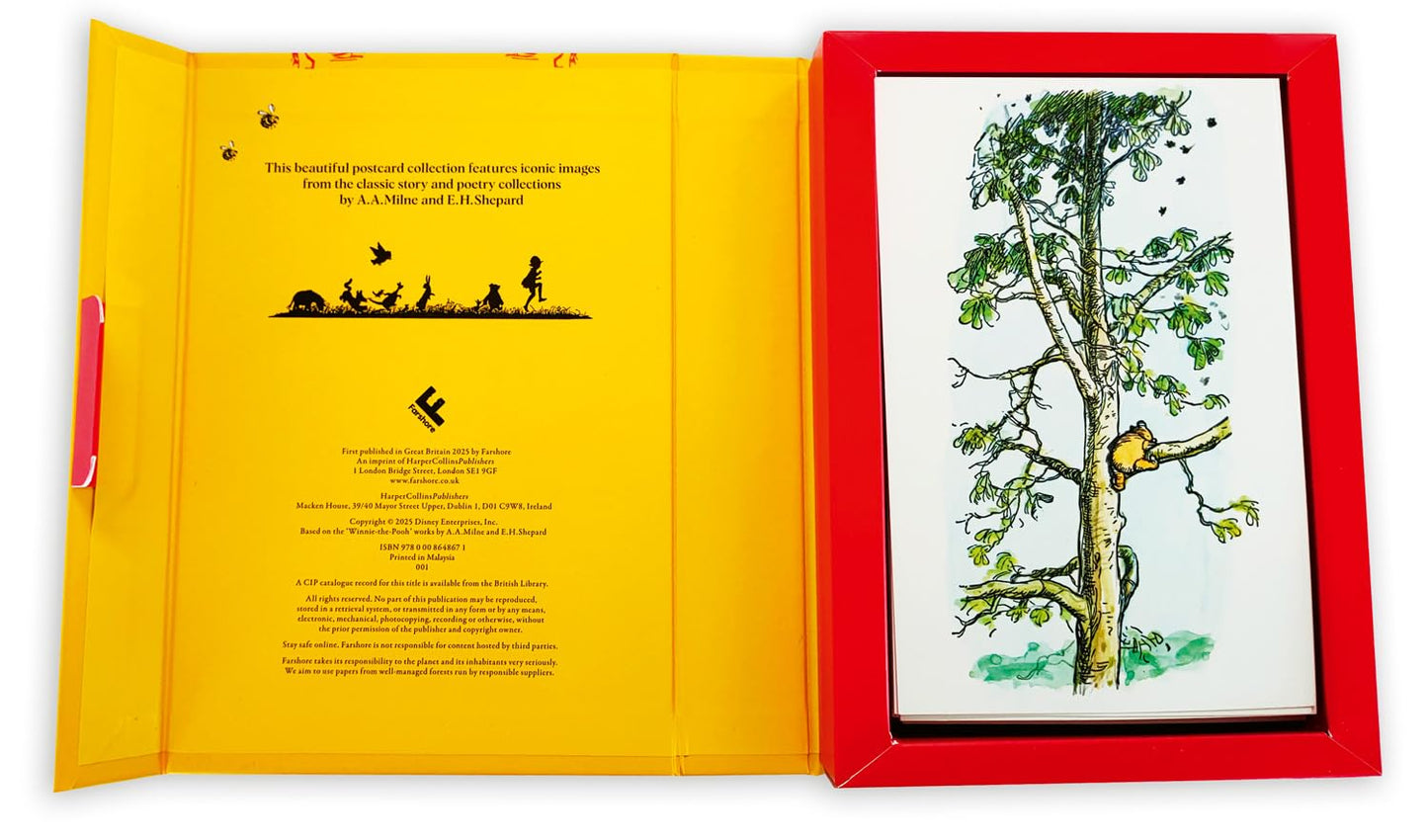 Art of Winnie the Pooh - 50 Collectable Postcards