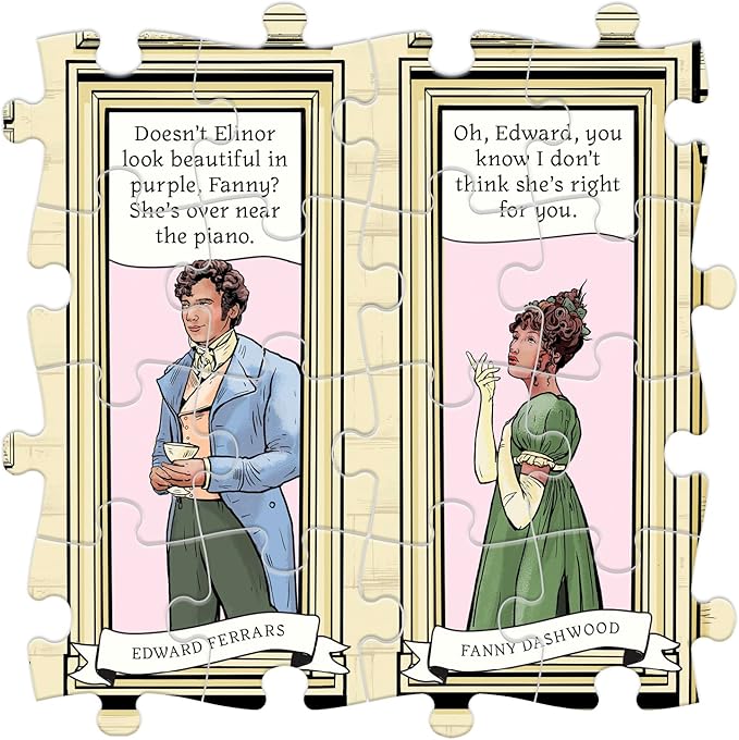 The World Of Jane Austen Conversation Puzzle