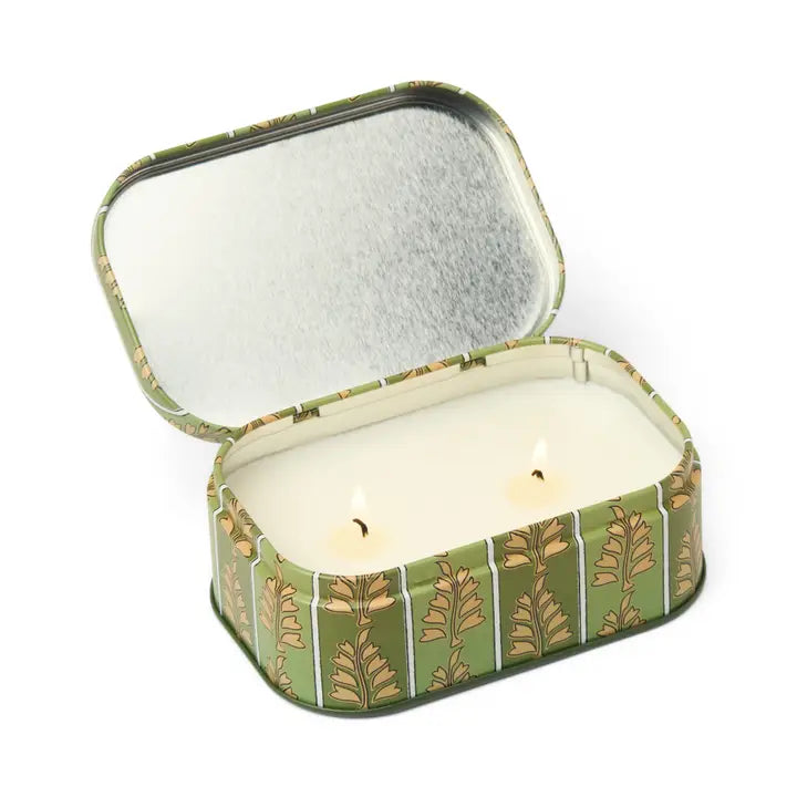 Smoked Pistachio Tin Candle