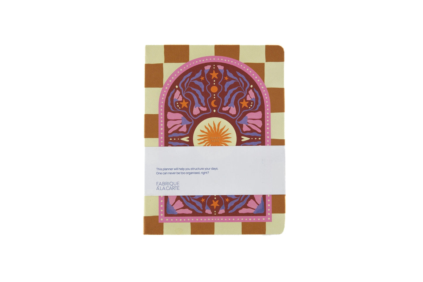 2026 Diary Checkered Sun