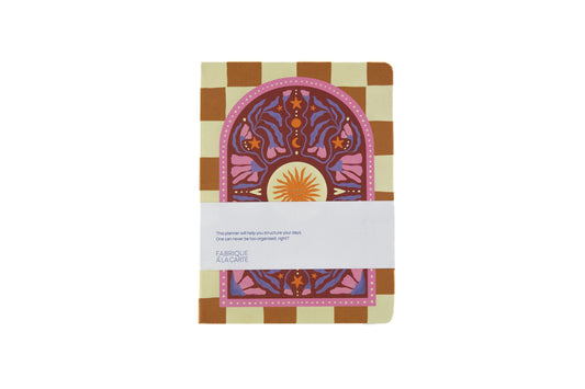 2026 Diary Checkered Sun