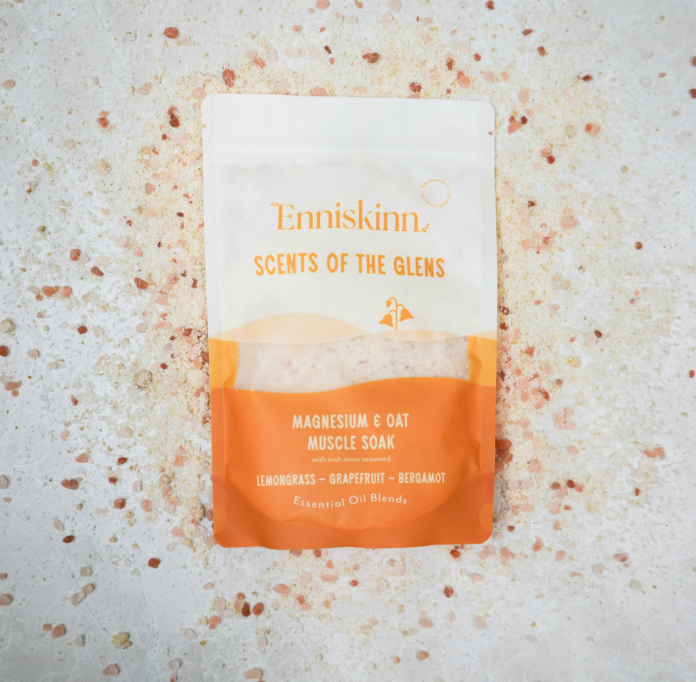 Scents of the Glens- Lemongrass Salt & Magnesium Muscle Soak