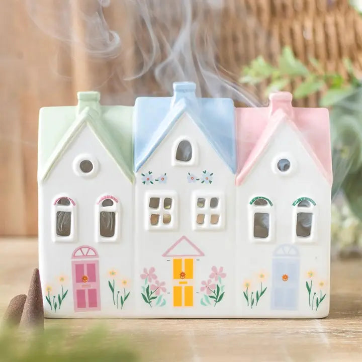 Pastel House Tealight Holder