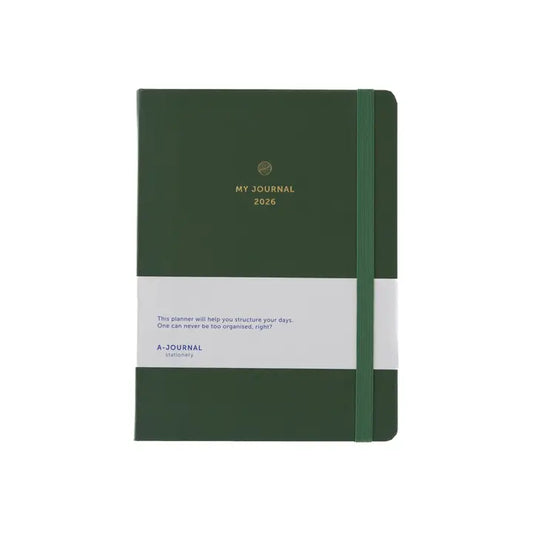 2026 Diary Olive Green