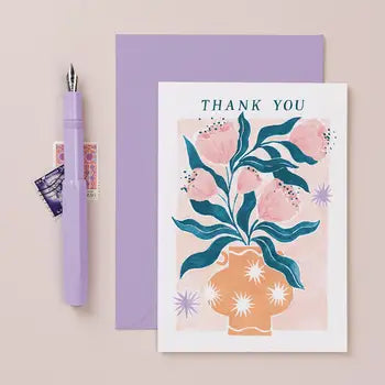 Thank You Floral Vase