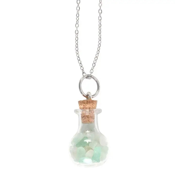 Potion Bottle Necklace Luck