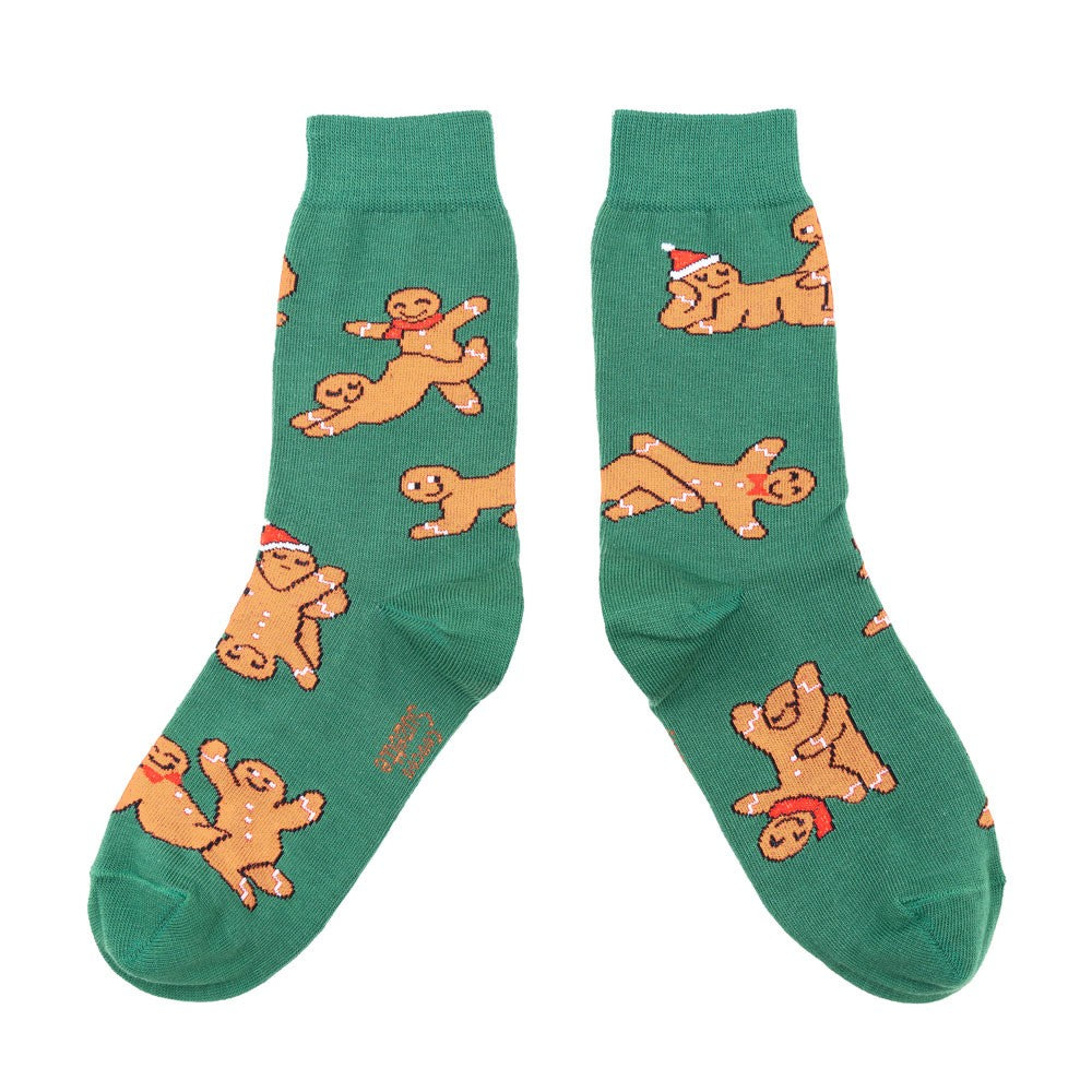 Coucou Suzette Gingerbread Man Socks