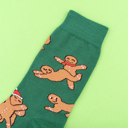 Coucou Suzette Gingerbread Man Socks