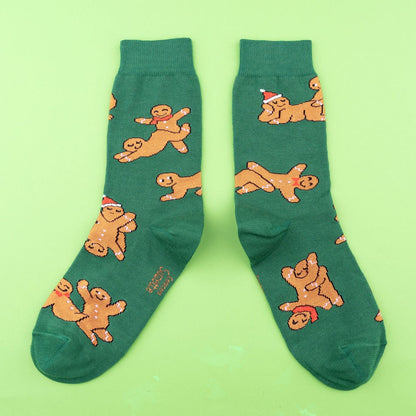 Coucou Suzette Gingerbread Man Socks