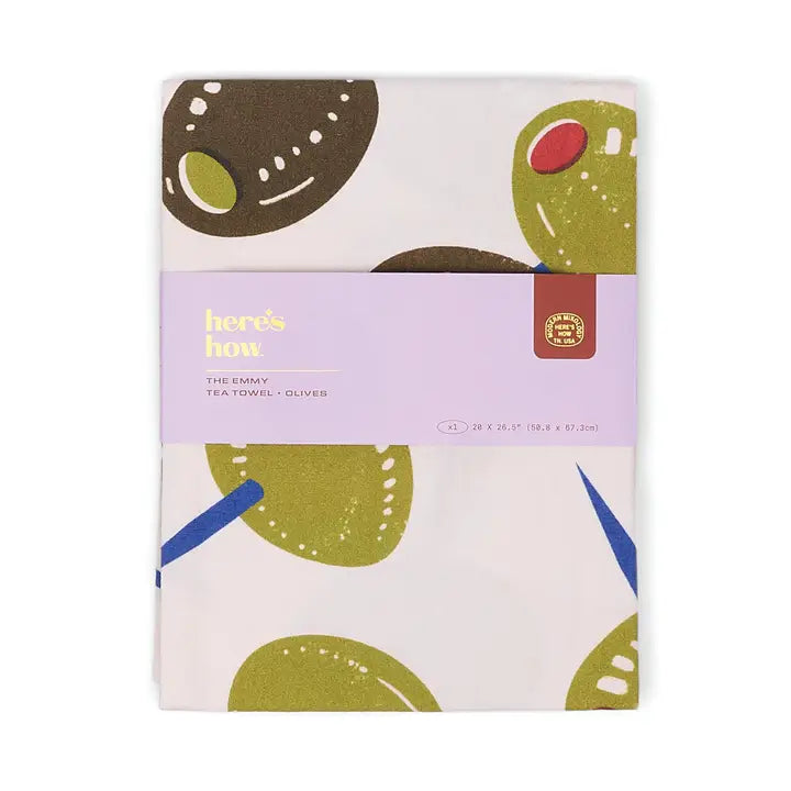 Olives Tea Towel