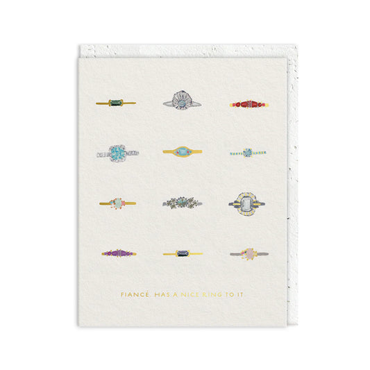 Fiancé Has A Nice Ring To It - Ohh Deer Card