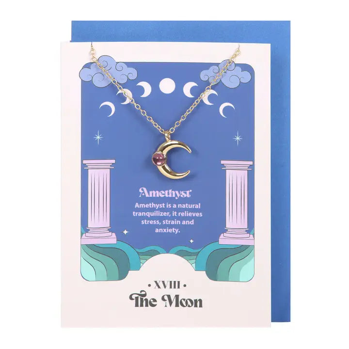 The Moon Celestial Amethyst Necklace