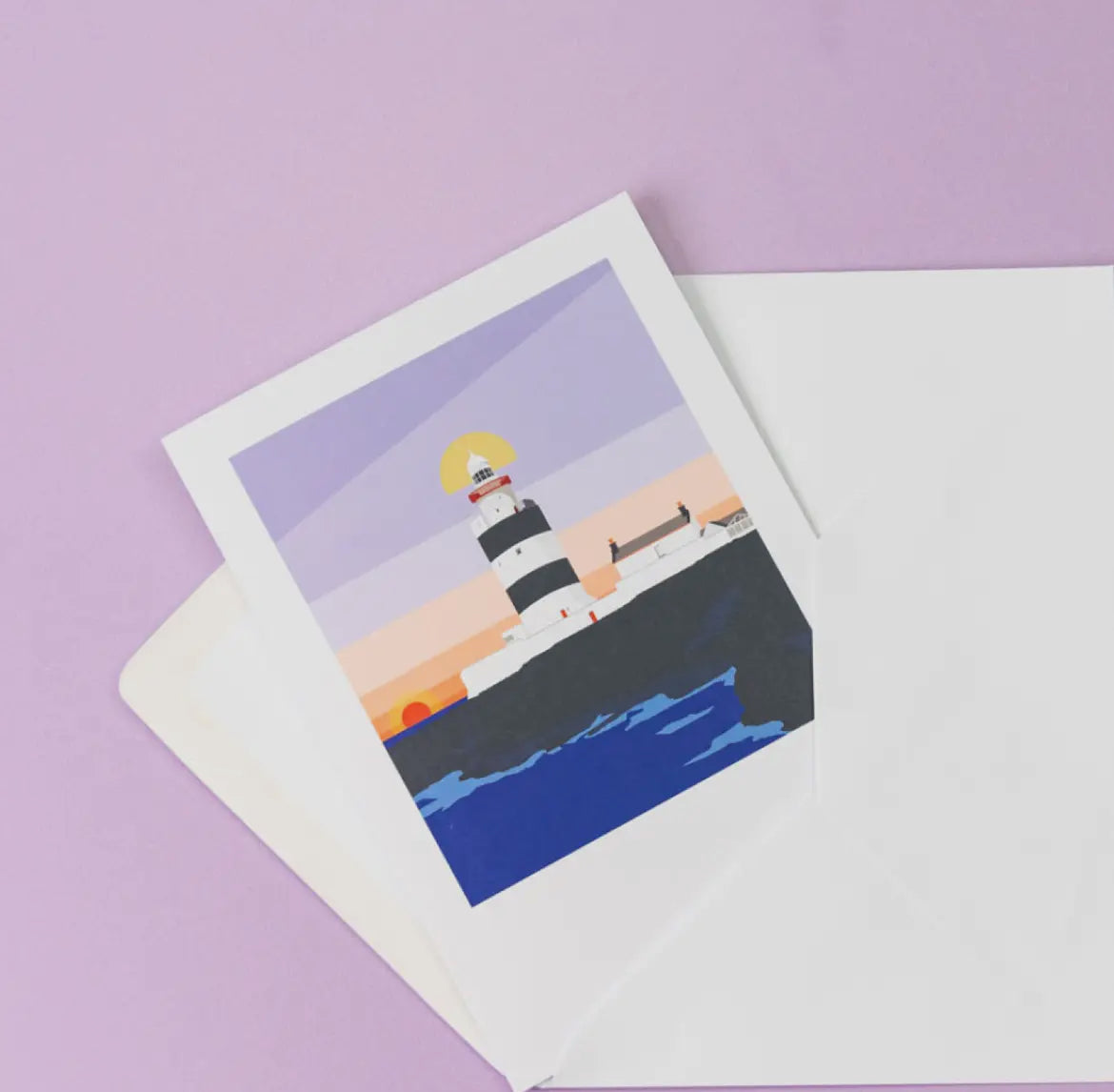 Lighthouse Greeting Card Box