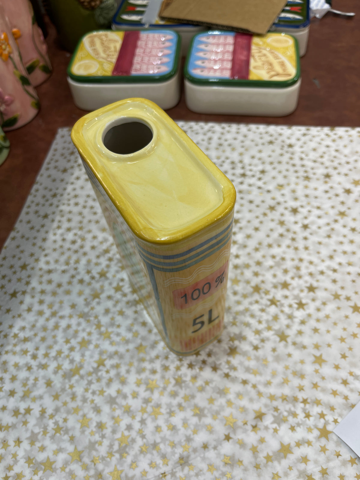 Olive oil vase