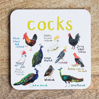 Cocks Bird Coaster