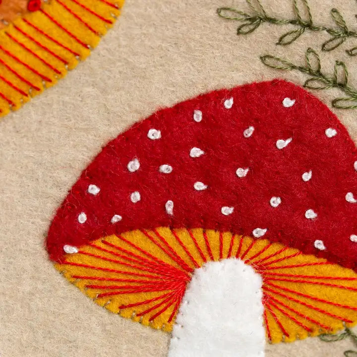 Toadstool Hoop Craft Kit