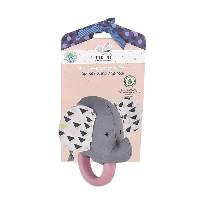 Tikiri Elephant Rattle