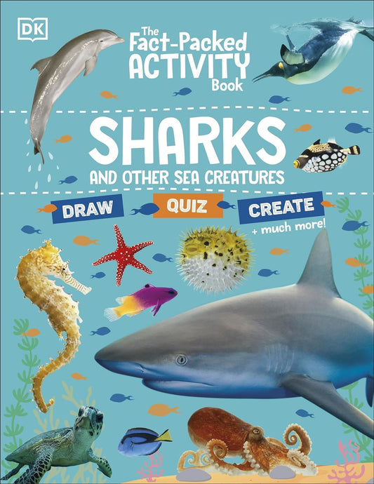 Sharks And Other Sea Creatures Activity Book