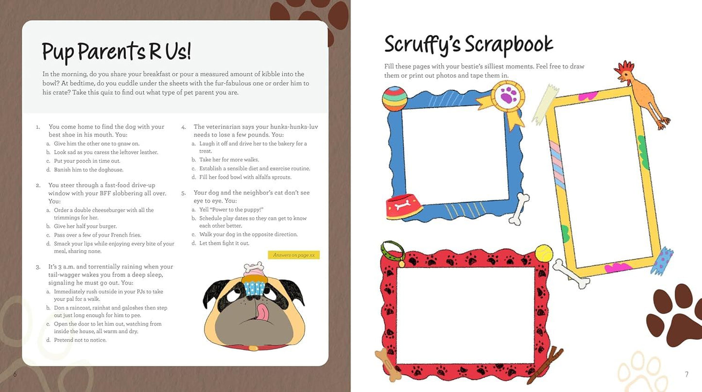 A dog lovers activity book