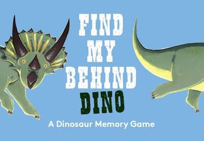 Find My Behind Dino Memory Game