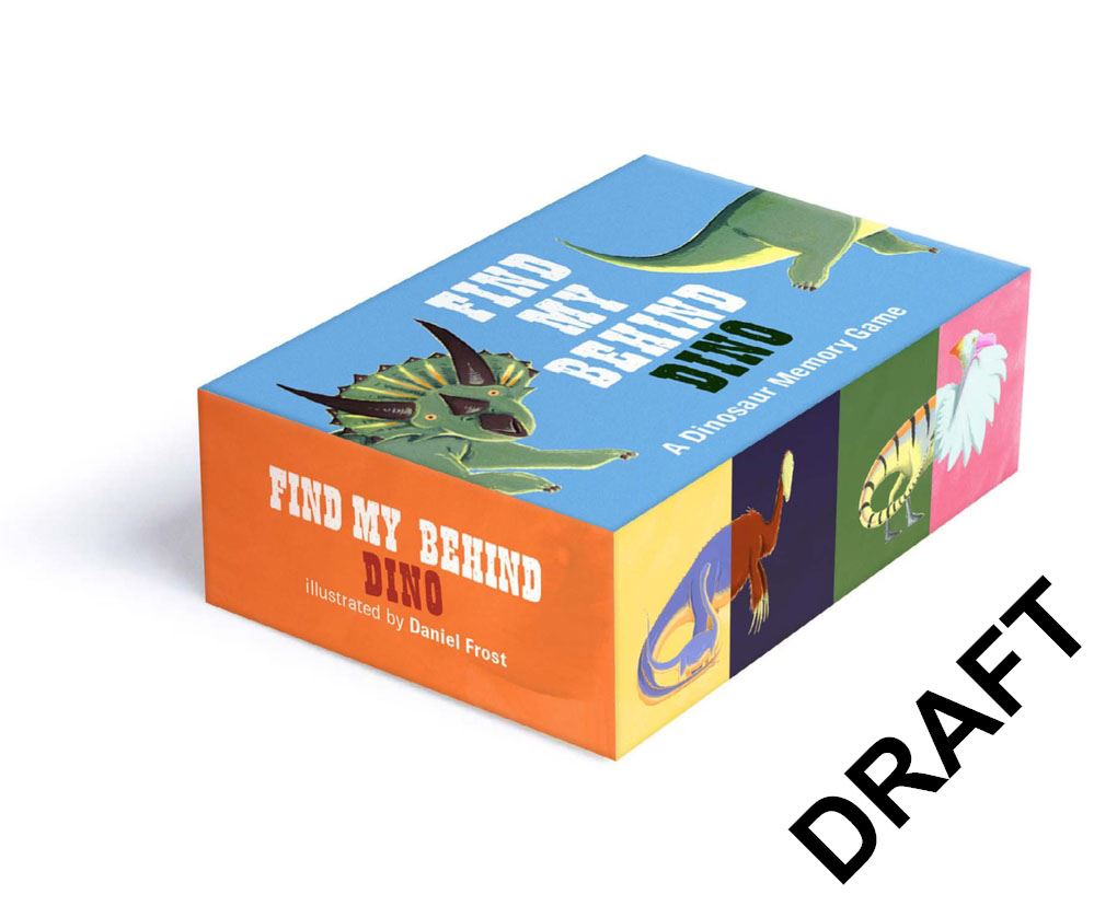 Find My Behind Dino Memory Game