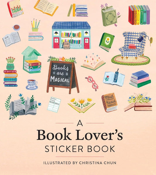 A Book Lovers Sticker Book