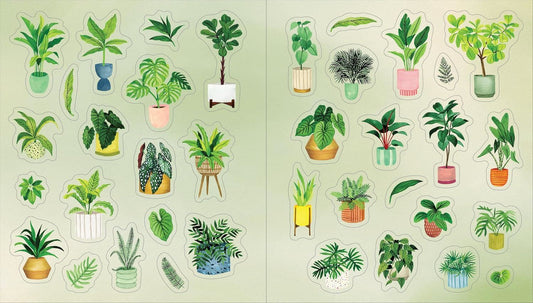 A Plant Lovers Sticker Book