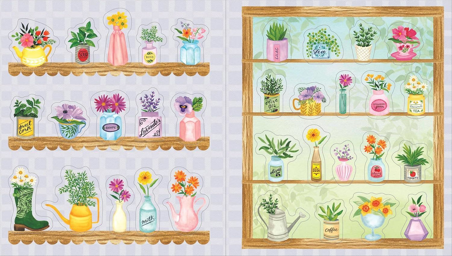 A Plant Lovers Sticker Book