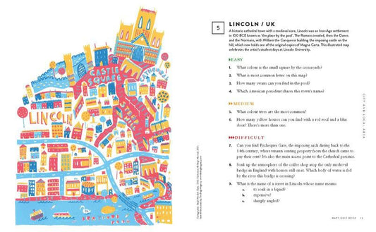 Maps of the World Quiz Book