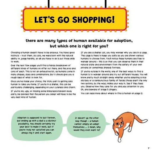 How To Adopt A Human: A Cats Guide